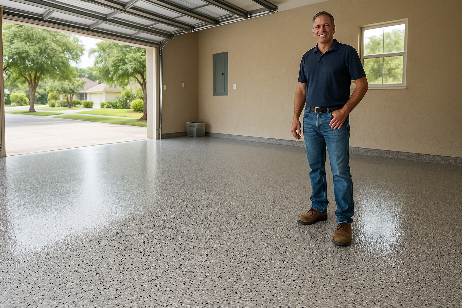 Why Ormond Beach Homeowners Choose Polyaspartic Floor Coatings